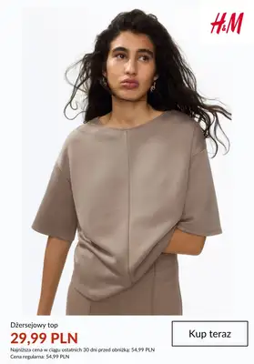 H&M - gazetka promocyjna WYPRZEDAŻ do -50% - ubrania damskie od środy 17.06  - strona 4