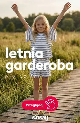 Sinsay - gazetka promocyjna Letnia garderoba dla dzieci! od środy 17.06 do wtorku 23.06