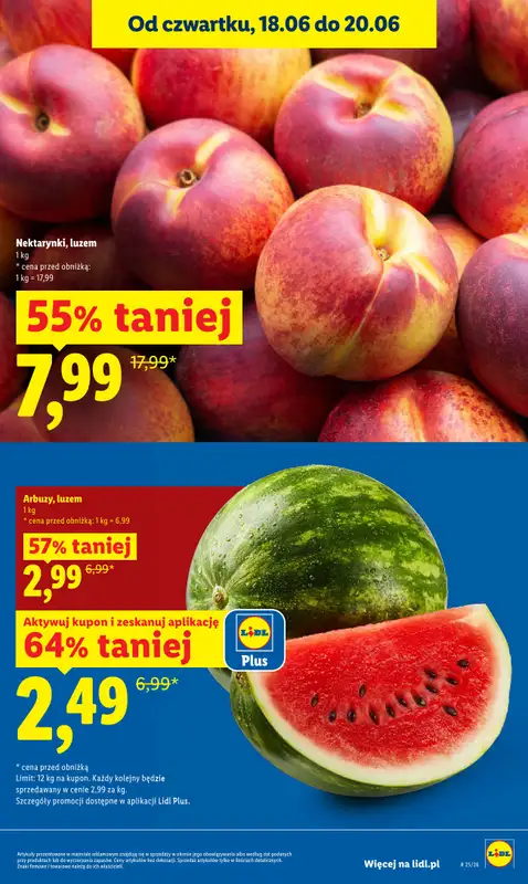 Lidl - gazetka promocyjna Oferta od czwartku od czwartku 18.06 do soboty 20.06 - strona 11