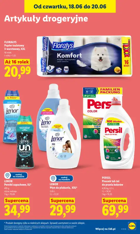 Lidl - gazetka promocyjna Oferta od czwartku od czwartku 18.06 do soboty 20.06 - strona 85