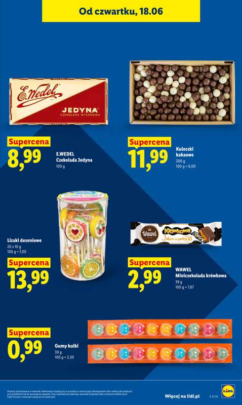 Lidl - gazetka promocyjna Oferta od czwartku od czwartku 18.06 do soboty 20.06 - strona 73