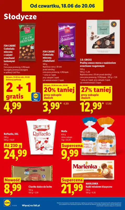 Lidl - gazetka promocyjna Oferta od czwartku od czwartku 18.06 do soboty 20.06 - strona 74