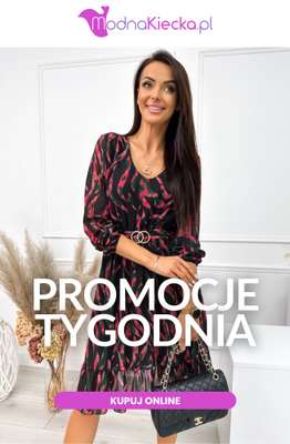 Modna Kiecka - gazetka promocyjna Promocje tygodnia od czwartku 18.06 