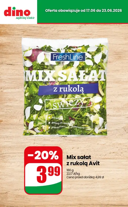 Dino - gazetka promocyjna Nawet do -50% TANIEJ od czwartku 18.06 do wtorku 23.06 - strona 4