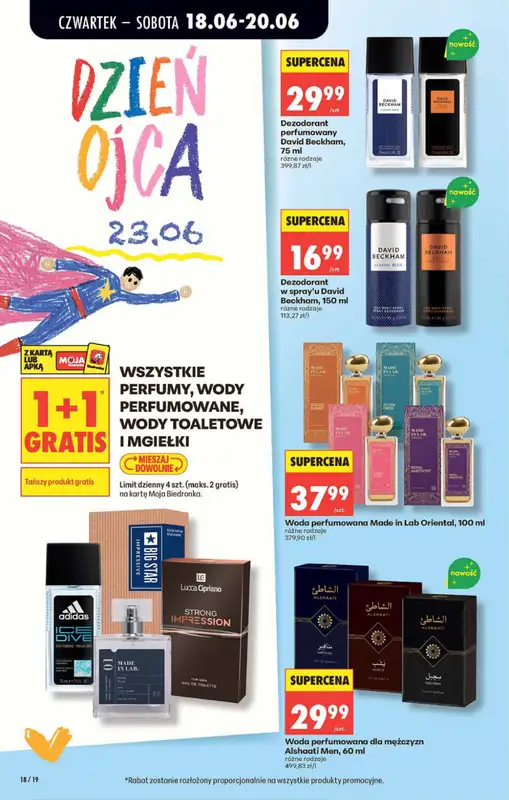 Biedronka - gazetka promocyjna Od czwartku od czwartku 18.06 do środy 24.06 - strona 18