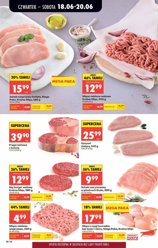 Biedronka - gazetka promocyjna Od czwartku od czwartku 18.06 do środy 24.06 - strona 28