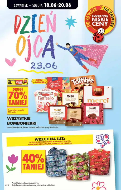Biedronka - gazetka promocyjna Od czwartku od czwartku 18.06 do środy 24.06 - strona 16
