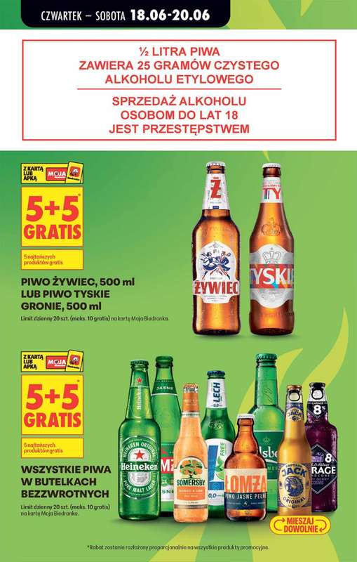 Biedronka - gazetka promocyjna Od czwartku od czwartku 18.06 do środy 24.06 - strona 10