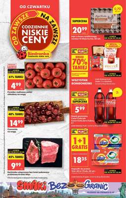 Biedronka - gazetka promocyjna Od czwartku od czwartku 18.06 do środy 24.06