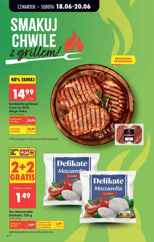 Biedronka - gazetka promocyjna Od czwartku od czwartku 18.06 do środy 24.06 - strona 6