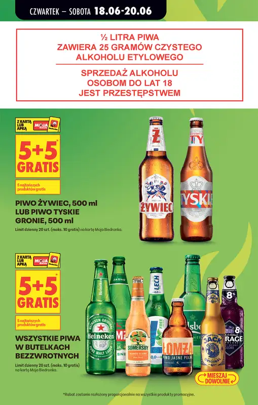 Biedronka - gazetka promocyjna Od czwartku, Z ladą tradycyjną od czwartku 18.06 do środy 24.06 - strona 12