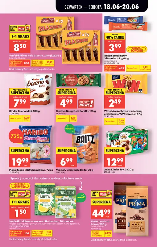 Biedronka - gazetka promocyjna Od czwartku, Z ladą tradycyjną od czwartku 18.06 do środy 24.06 - strona 63