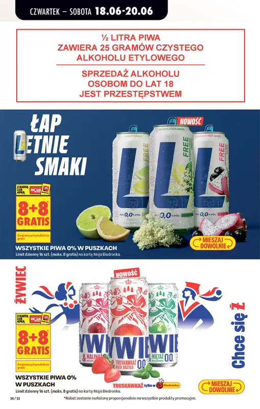 Biedronka - gazetka promocyjna Od czwartku, Z ladą tradycyjną od czwartku 18.06 do środy 24.06 - strona 70