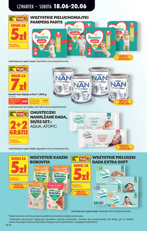 Biedronka - gazetka promocyjna Od czwartku, Z ladą tradycyjną od czwartku 18.06 do środy 24.06 - strona 76