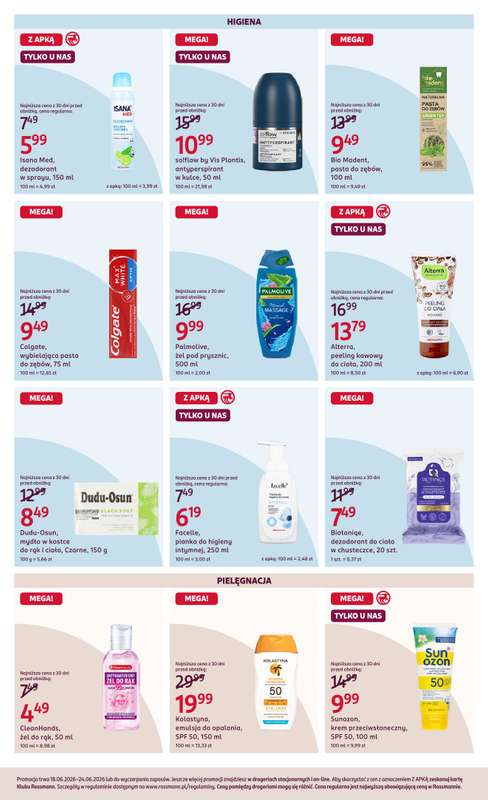 Rossmann - gazetka promocyjna Gazetka od czwartku 18.06 do środy 24.06 - strona 3