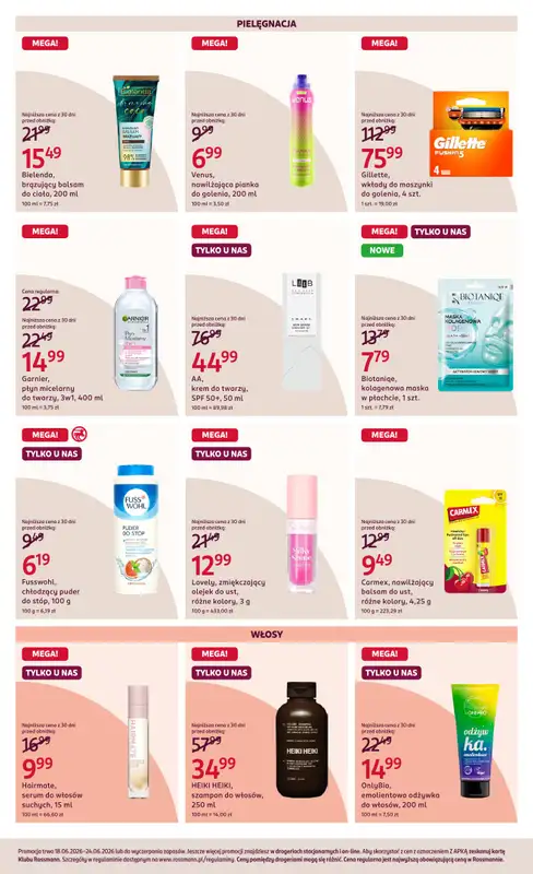 Rossmann - gazetka promocyjna Gazetka od czwartku 18.06 do środy 24.06 - strona 4