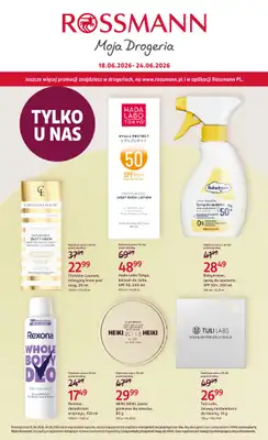Rossmann - gazetka promocyjna Gazetka od czwartku 18.06 do środy 24.06