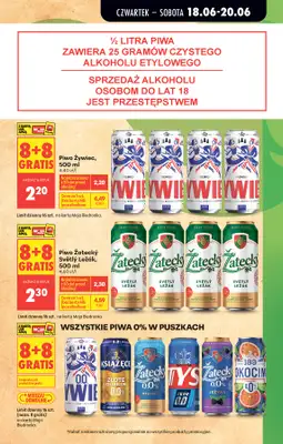 Biedronka - gazetka promocyjna Od czwartku od czwartku 18.06 do środy 24.06 - strona 21