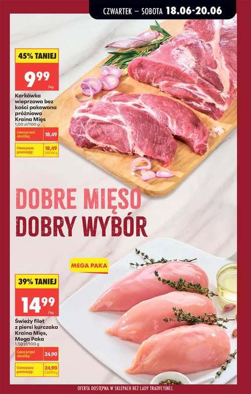 Biedronka - gazetka promocyjna Od czwartku od czwartku 18.06 do środy 24.06 - strona 39