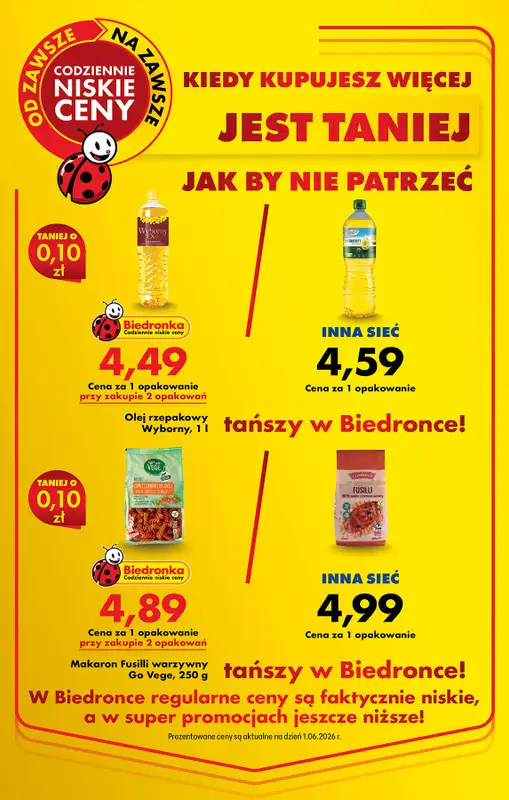 Biedronka - gazetka promocyjna Od czwartku, Z ladą tradycyjną od czwartku 18.06 do środy 24.06 - strona 5