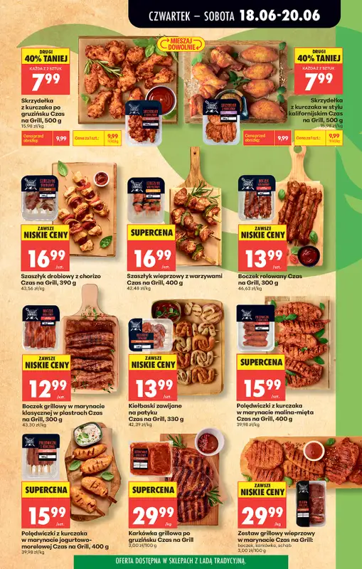 Biedronka - gazetka promocyjna Od czwartku, Z ladą tradycyjną od czwartku 18.06 do środy 24.06 - strona 41