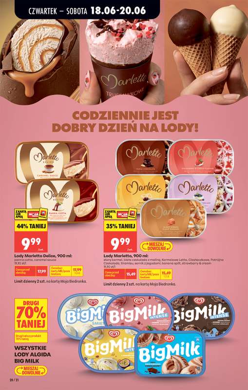 Biedronka - gazetka promocyjna Od czwartku, Z ladą tradycyjną od czwartku 18.06 do środy 24.06 - strona 30