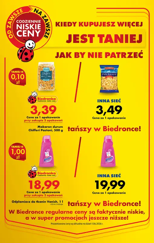 Biedronka - gazetka promocyjna Od czwartku, Z ladą tradycyjną od czwartku 18.06 do środy 24.06 - strona 6