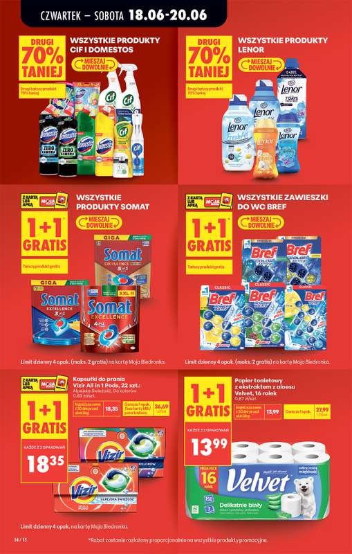 Biedronka - gazetka promocyjna Od czwartku, Z ladą tradycyjną od czwartku 18.06 do środy 24.06 - strona 24
