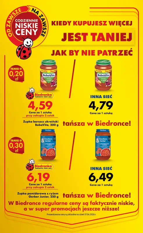 Biedronka - gazetka promocyjna Od czwartku, Z ladą tradycyjną od czwartku 18.06 do środy 24.06 - strona 8