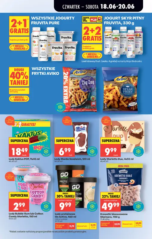 Biedronka - gazetka promocyjna Od czwartku, Z ladą tradycyjną od czwartku 18.06 do środy 24.06 - strona 53