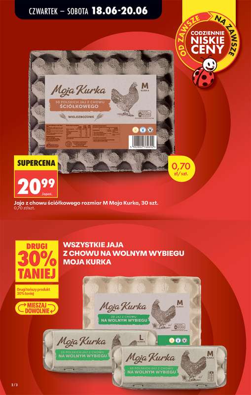 Biedronka - gazetka promocyjna Od czwartku, Z ladą tradycyjną od czwartku 18.06 do środy 24.06 - strona 12