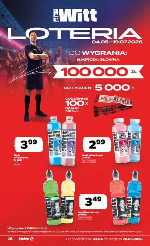 Netto - gazetka promocyjna Gazetka Spożywcza od poniedziałku 22.06 do niedzieli 28.06 - strona 28