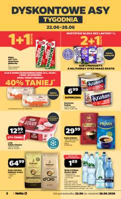 Netto - gazetka promocyjna Gazetka Spożywcza od poniedziałku 22.06 do niedzieli 28.06 - strona 2
