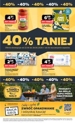 Netto - gazetka promocyjna Gazetka Spożywcza od poniedziałku 22.06 do niedzieli 28.06 - strona 34