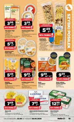 Netto - gazetka promocyjna Gazetka Spożywcza od poniedziałku 22.06 do niedzieli 28.06 - strona 15