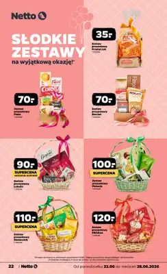 Netto - gazetka promocyjna Gazetka Spożywcza od poniedziałku 22.06 do niedzieli 28.06 - strona 22