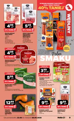 Netto - gazetka promocyjna Gazetka Spożywcza od poniedziałku 22.06 do niedzieli 28.06 - strona 9