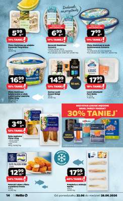 Netto - gazetka promocyjna Gazetka Spożywcza od poniedziałku 22.06 do niedzieli 28.06 - strona 14