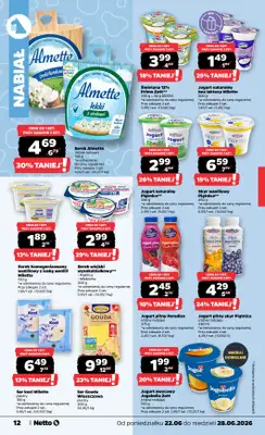 Netto - gazetka promocyjna Gazetka Spożywcza od poniedziałku 22.06 do niedzieli 28.06 - strona 12