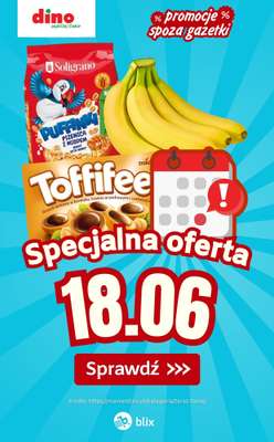 Dino - gazetka promocyjna Specjalna oferta na 18.06.2026 - promocje spoza gazetki od czwartku 18.06 do czwartku 18.06