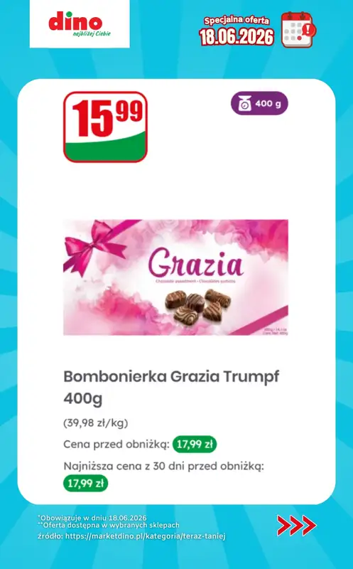 Dino - gazetka promocyjna Specjalna oferta na 18.06.2026 - promocje spoza gazetki od czwartku 18.06 do czwartku 18.06 - strona 8