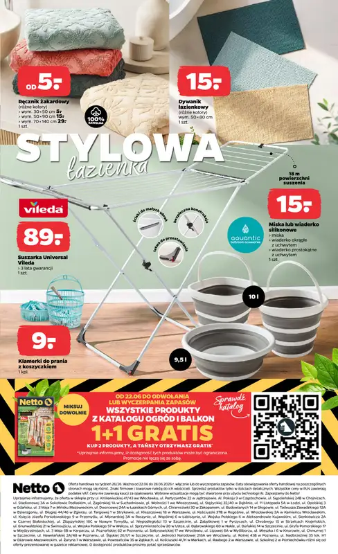 Netto - gazetka promocyjna Inspiracje tygodnia Czas na ochłodę  do niedzieli 28.06 - strona 3