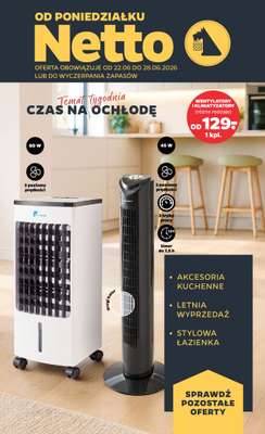 Netto - gazetka promocyjna Inspiracje tygodnia Czas na ochłodę  do niedzieli 28.06