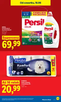 Lidl - gazetka promocyjna Oferta od czwartku od czwartku 18.06 do soboty 20.06 - strona 21
