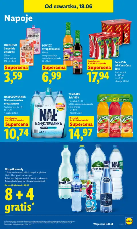 Lidl - gazetka promocyjna Oferta od czwartku od czwartku 18.06 do soboty 20.06 - strona 61