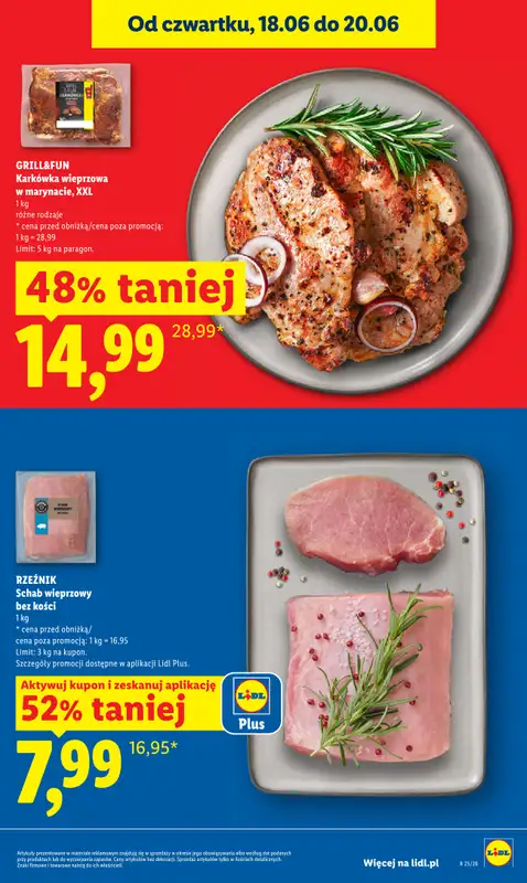 Lidl - gazetka promocyjna Oferta od czwartku od czwartku 18.06 do soboty 20.06 - strona 9