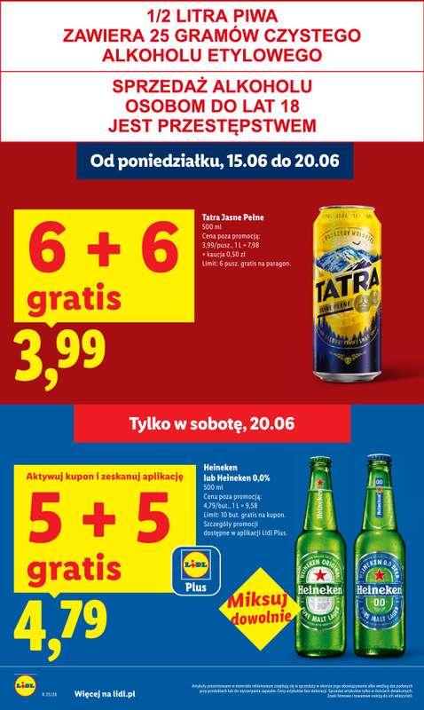 Lidl - gazetka promocyjna Oferta od czwartku od czwartku 18.06 do soboty 20.06 - strona 20