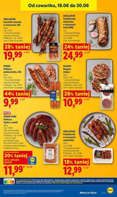 Lidl - gazetka promocyjna Oferta od czwartku od czwartku 18.06 do soboty 20.06 - strona 45