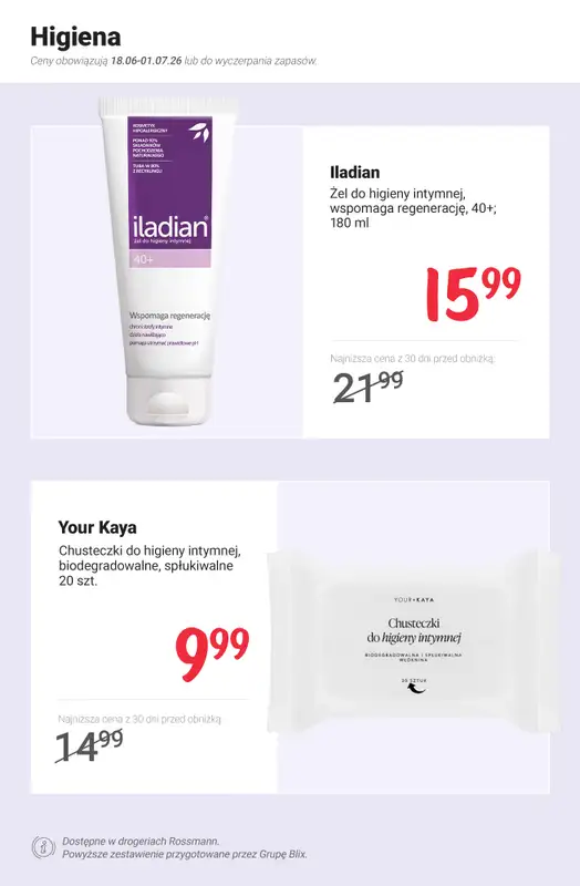 Rossmann - gazetka promocyjna MEGA promocje od czwartku 18.06 do środy 24.06 - strona 9