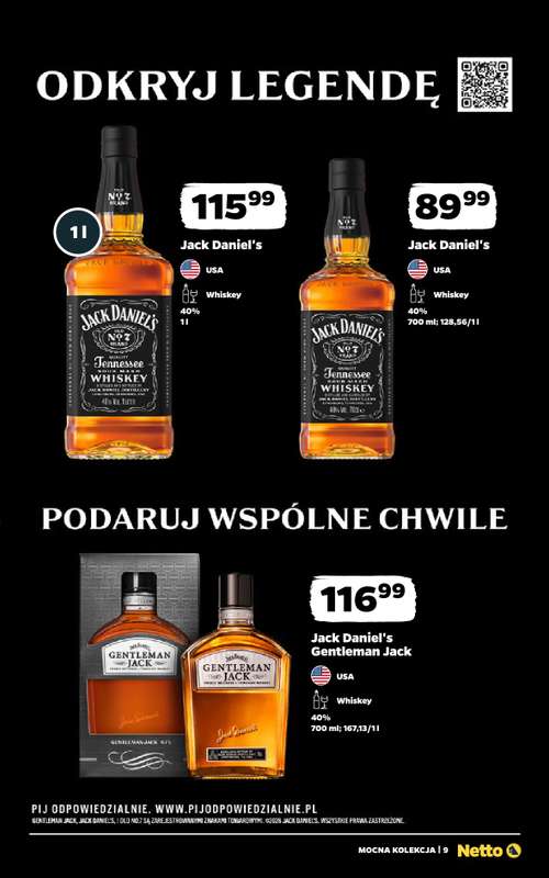 Netto - gazetka promocyjna Mocna Kolekcja - Mocne Alkohole  do soboty 04.07 - strona 9
